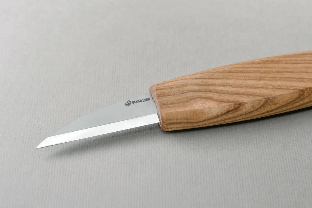 BeaverCraft (C14) Chip Carving Whittling Knife