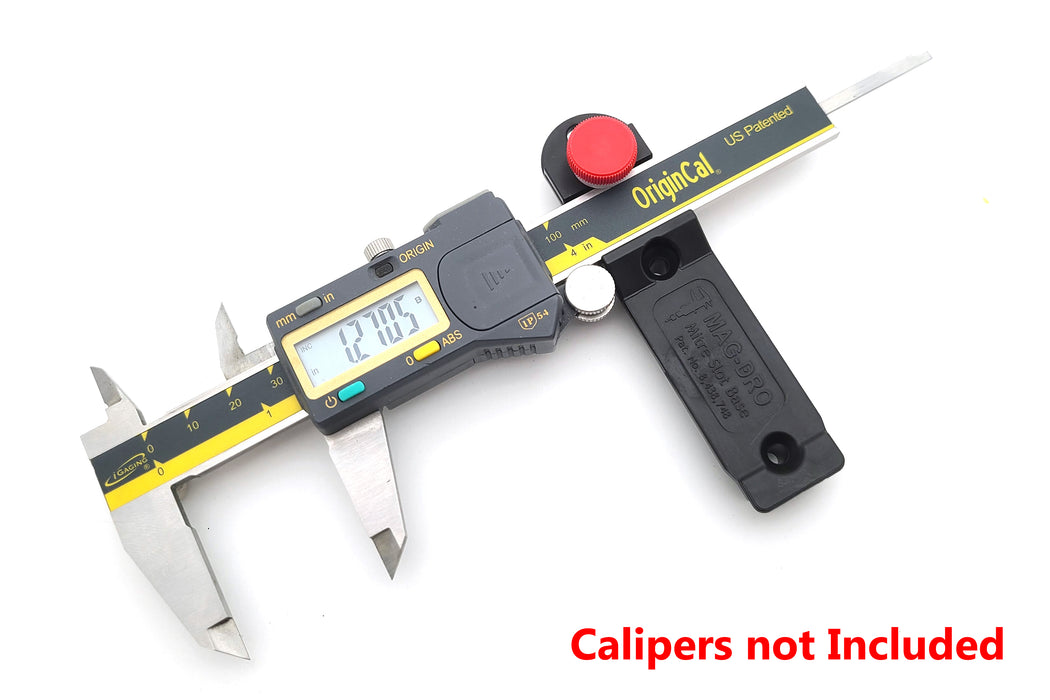 MagDro Miter Slot Caliper Base for Adjusting Table Saw Fence and Blade-644237