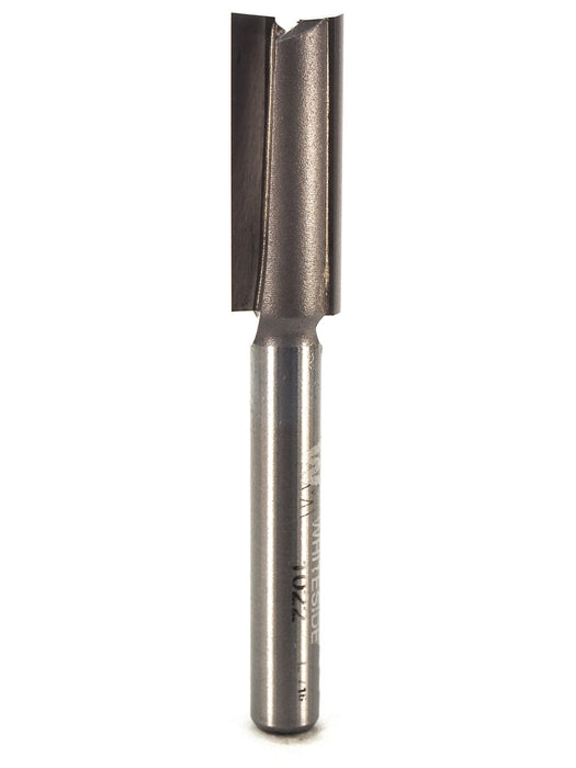 Whiteside Double-Flute Straight Bits - 1/4" Shank