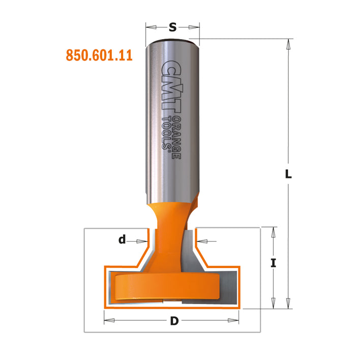 CMT T-Slot Carbide Tipped Router Bits,