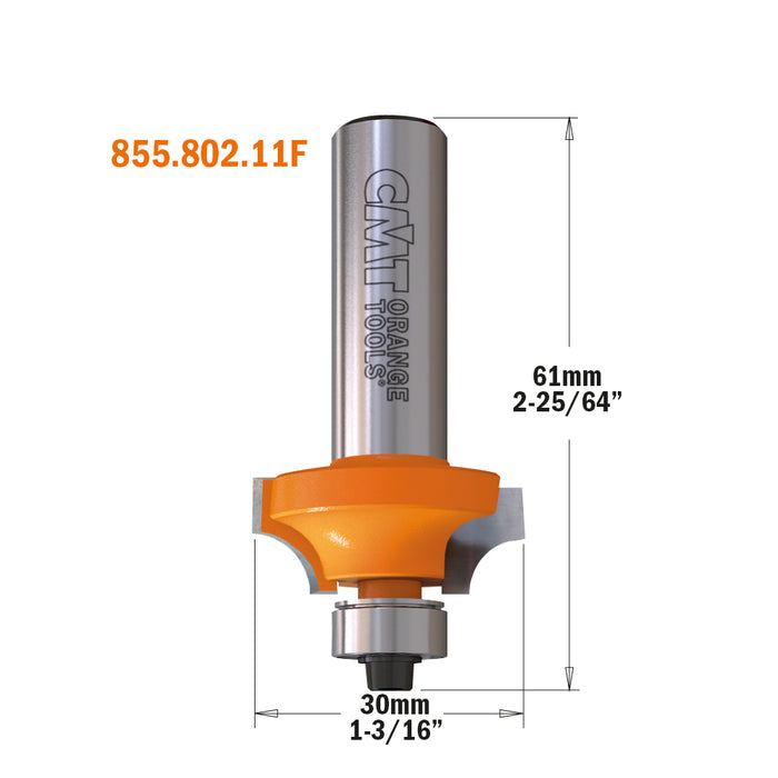 CMT Ovolo Sash Carbide Tipped Router Bit Set