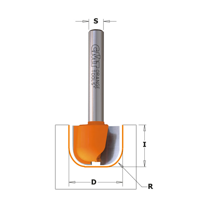 CMT Bowl & Tray Carbide Tipped Router Bits