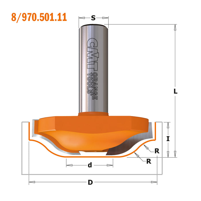 CMT Stile & Panel Carbide Tipped Router Bits for MDF