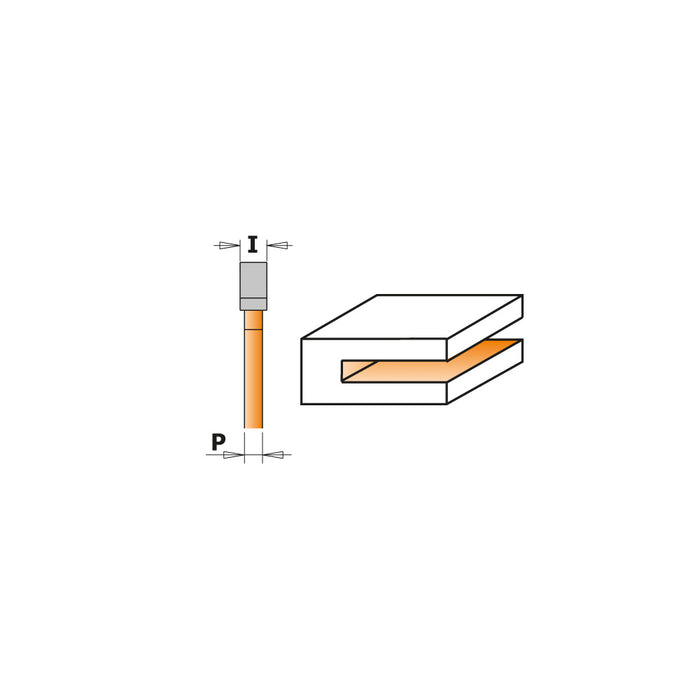 CMT Slot Cutters with Bearing