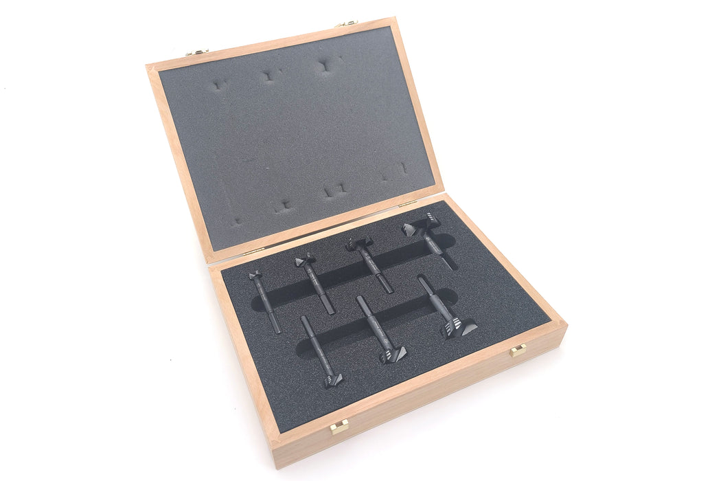 Famag 7 Piece Set Bormax Forstner Bits Metric Sizes 15, 20, 25, 30, 35, 40 and 50 mm  (DCE)
