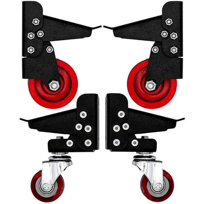 Jessem Caster Set for Steel Router Stand and Other Workbenches (Universal Casters) (DCE)