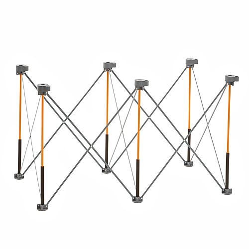 BORA Centipede CK6S 2ft x 4ft x 30in Unit, 2,500-lb Support, w/ 4 X-Cups, 2 Clamps & C/S Bag