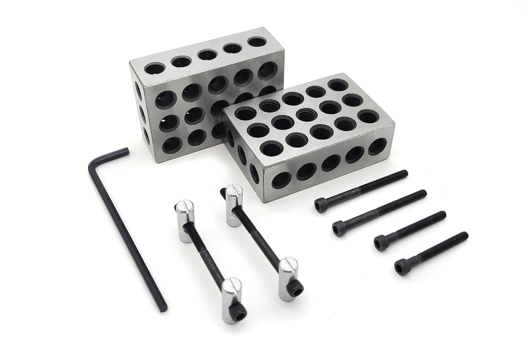 1-2-3 Blocks Pair 23 Hole with Attachment Hardware Kit