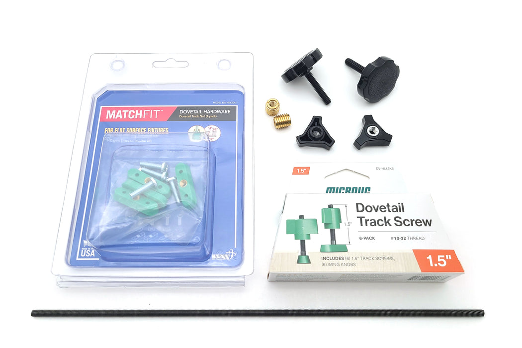 Mini Mortising Jig Hardware Kit (DCE)