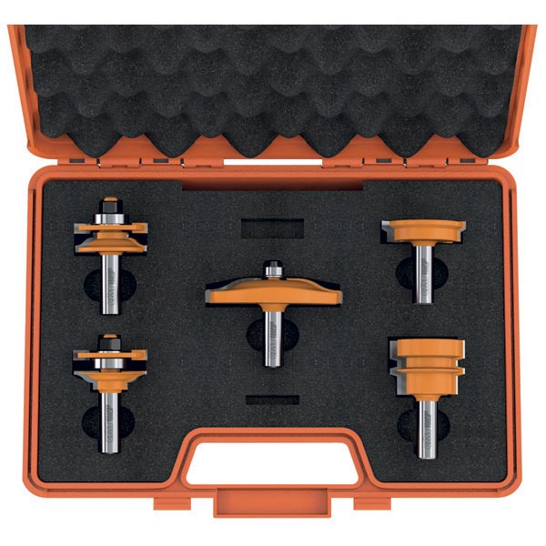 CMT 3 Piece Small Arch Door Carbide Tipped Router Bit Set