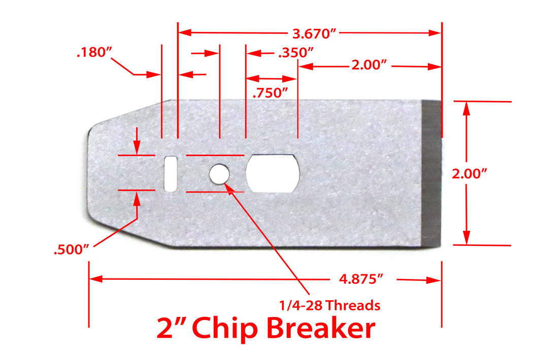 Scratch and Dent - Taytools #4 Premium Replacement Bench Plane Blade
