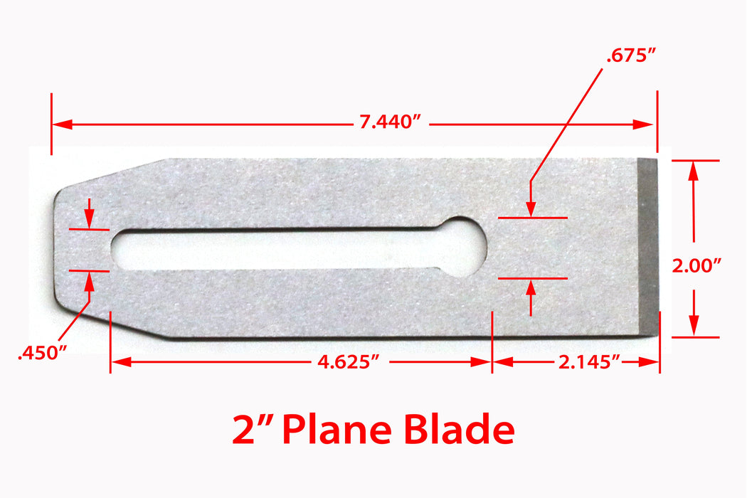 Scratch and Dent - Taytools #4 Premium Replacement Bench Plane Blade
