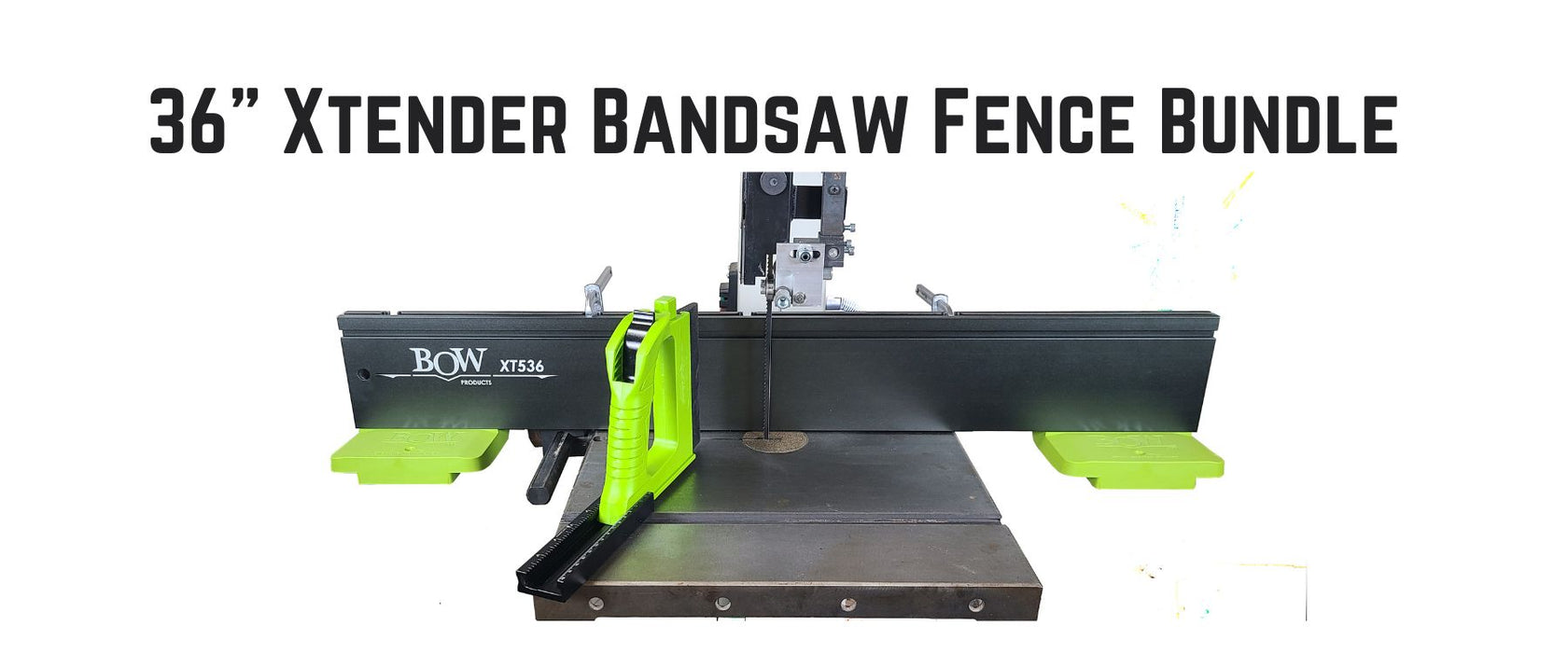 Bow 36" XT XTENDER Bandsaw Resaw Fence Bundle (DCE)