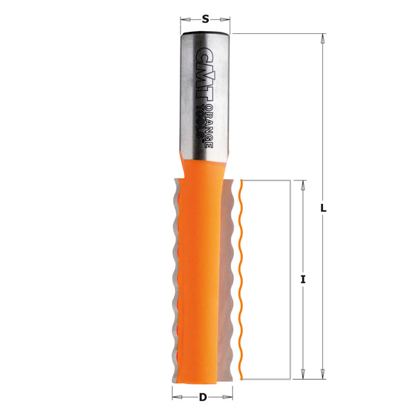 CMT Solid Surface Wavy Joint Router Bit, Carbide Tipped