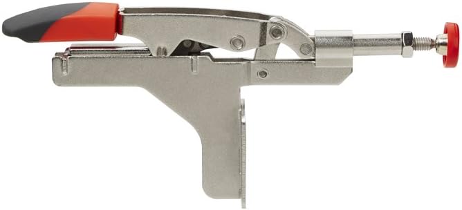 Armor Auto Adjust In-Line Toggle Clamp with Angled Base Plate (700lbs.)