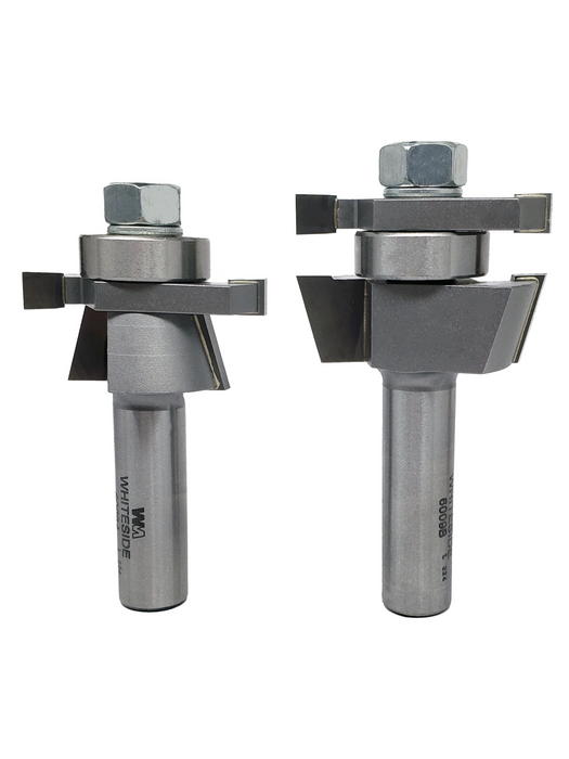 Whiteside 15° Shaker Stile & Rail Sets (1/2"SH, 13/16"CL, 1-5/8"LD)