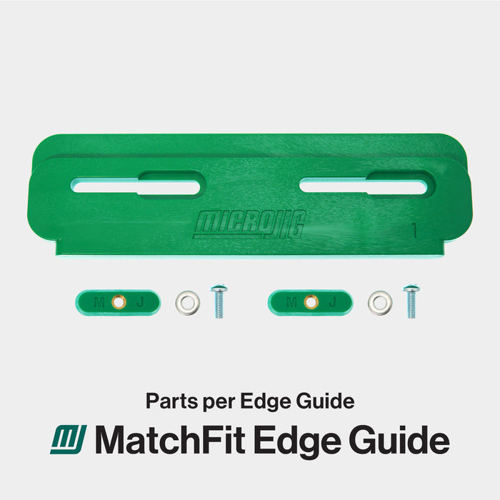 Microjig MATCHFIT Edge Guides (3 pack)