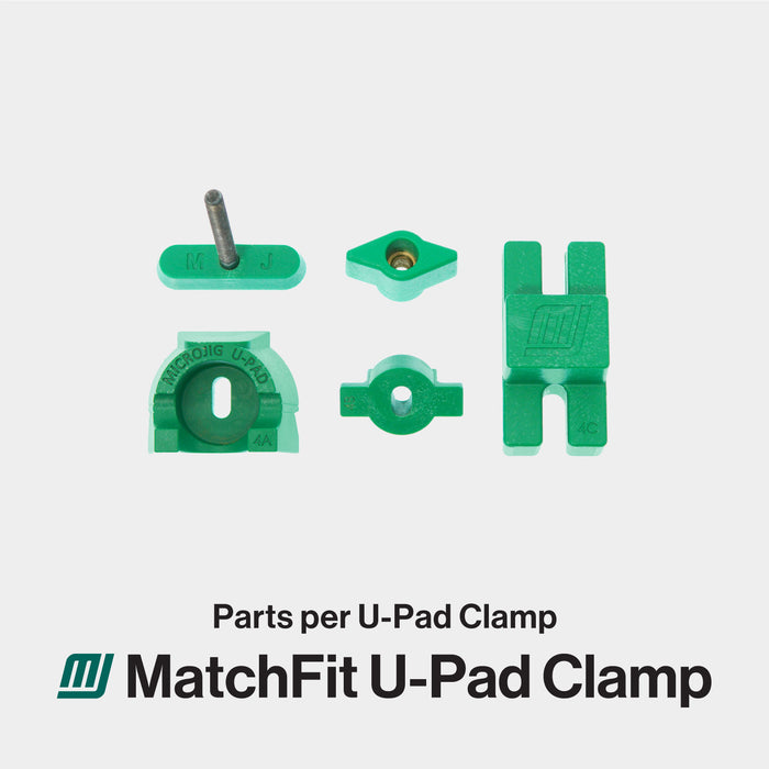 Microjig MATCHFIT U Pads (2 Pack)