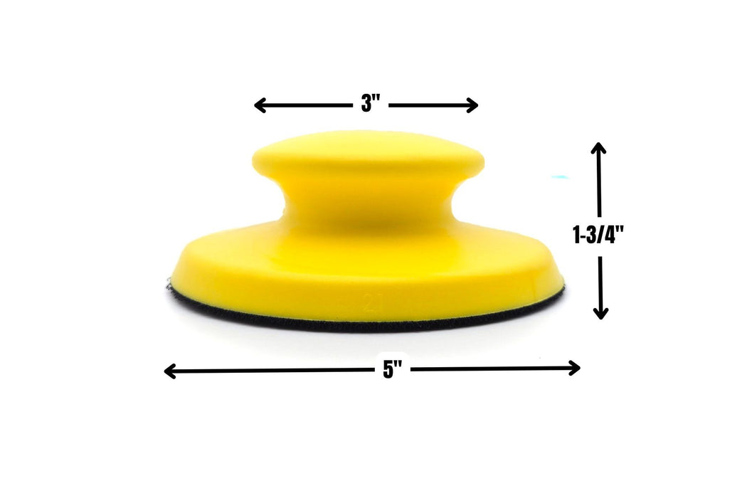 Round 5" Hand Sanding Block for 5" Hook and Loop Discs