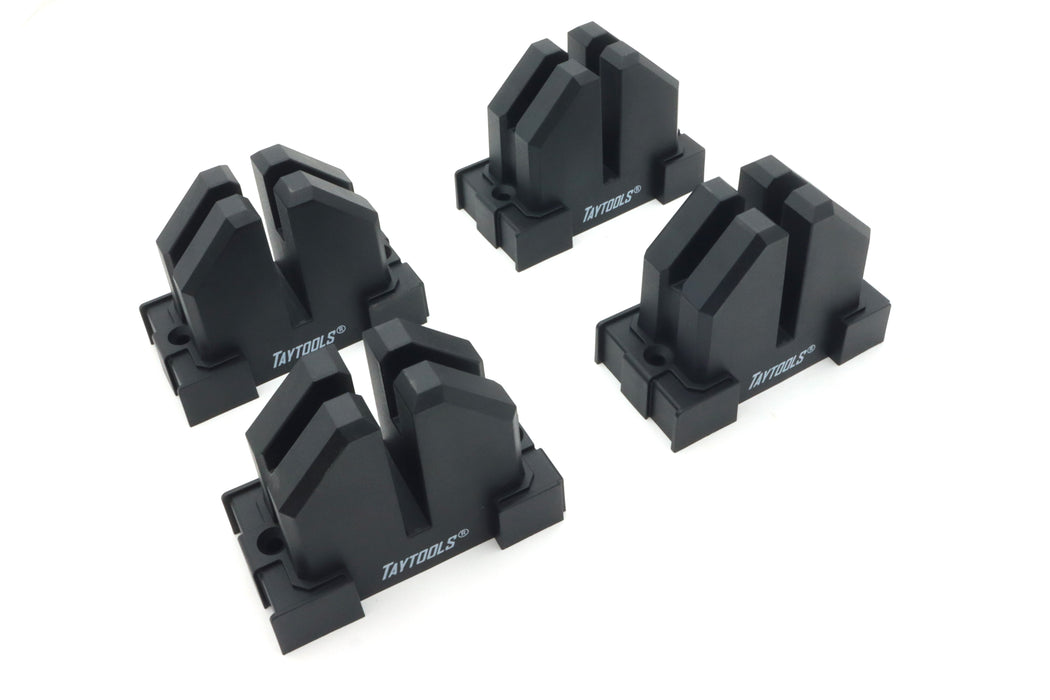 4-Piece Parallel Clamping Blocks for Four-Corner Clamping - Fits Rails up to 1-1/4" wide and 0.35" thick