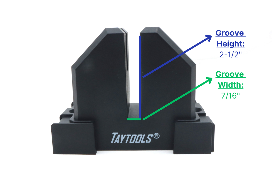 4-Piece Parallel Clamping Blocks for Four-Corner Clamping - Fits Rails up to 1-1/4" wide and 0.35" thick