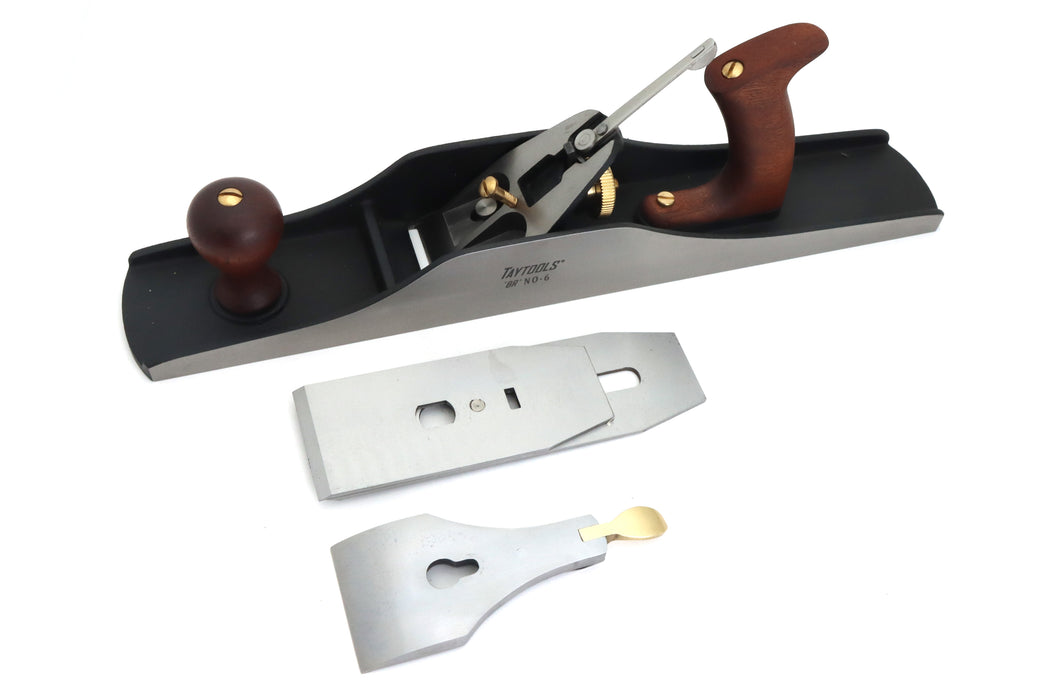 #6 Premium Fore Plane BR Series Flattop Bedrock Style Bench Plane - 18-1/8" Sole, 2-3/8" Blade