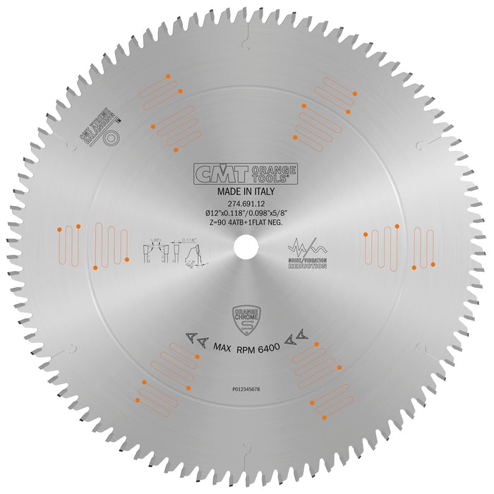 CMT Super Fine Finishing Sliding Compound Blade - 274.691.12