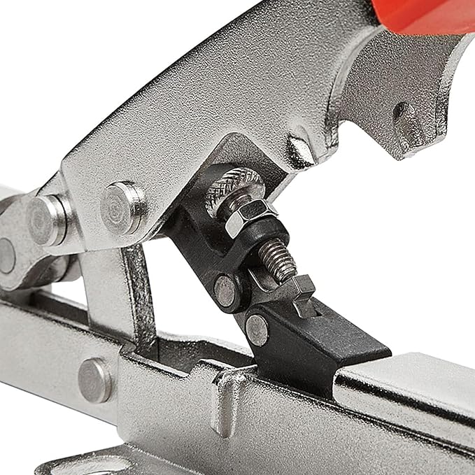 Armor Auto Adjust In-Line Toggle Clamp with Horizontal Base Plate (450 lbs.)