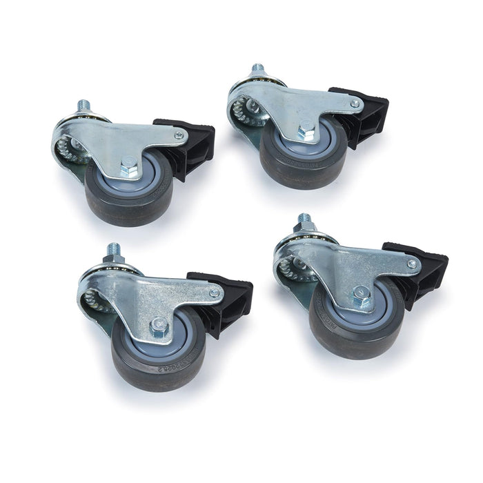 Armor 3" Caster Wheels, Swivels & Locks - (Pack of 4)