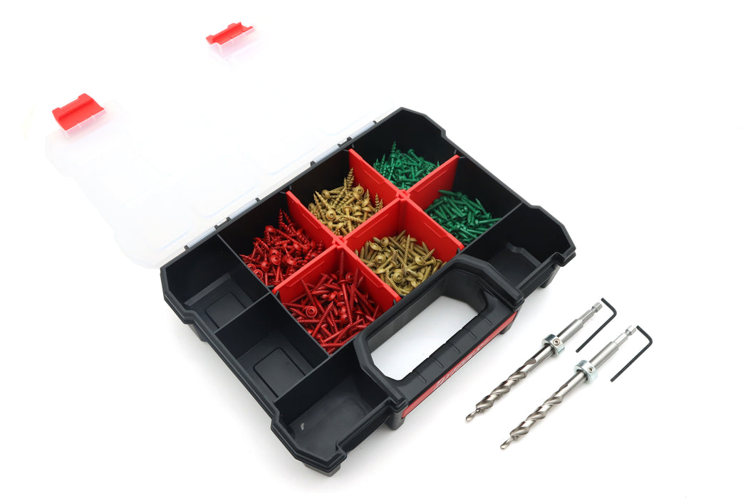 Armor 600 Piece Fine & Coarse Thread Screw Set