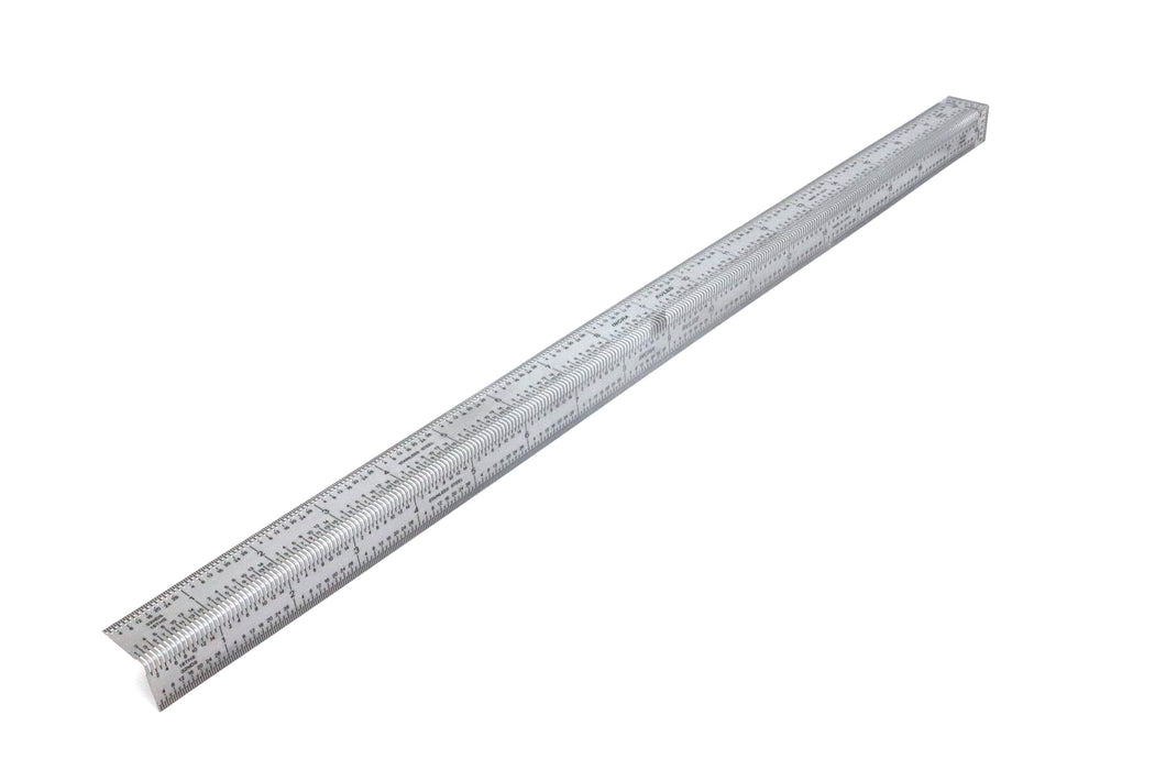 INCRA Imperial Stainless Steel Corner Bend Rules - Available in 6", 12", and 18"