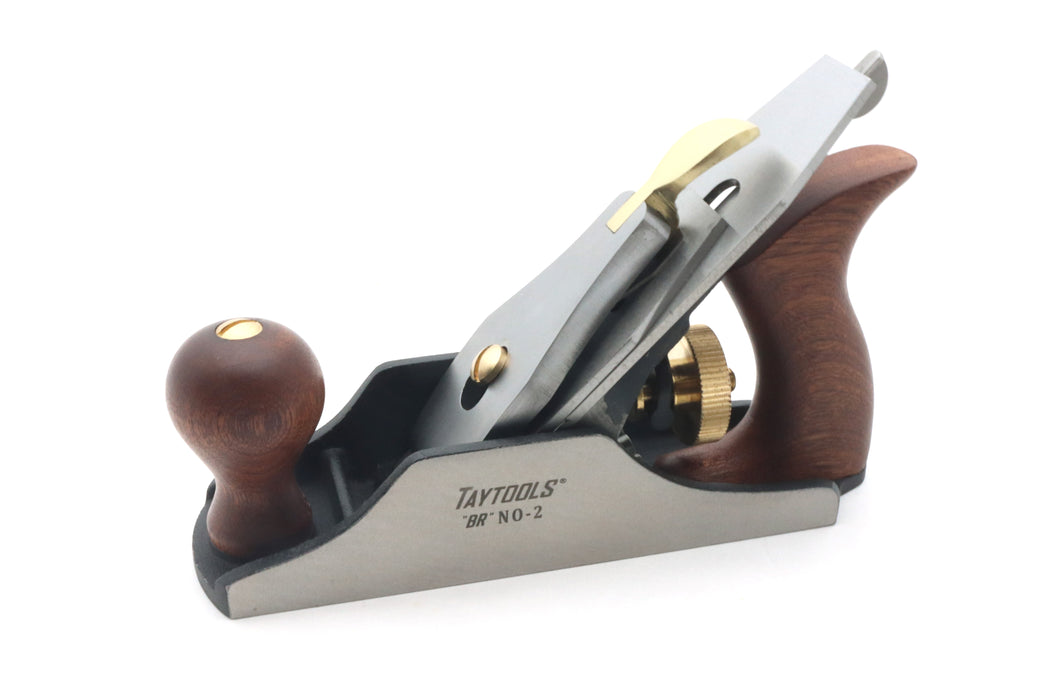 #2 Premium Bedrock Style Flattop Smoothing Plane Bench Plane - 7-1/2" Long Sole, 1-5/8" Wide Blade