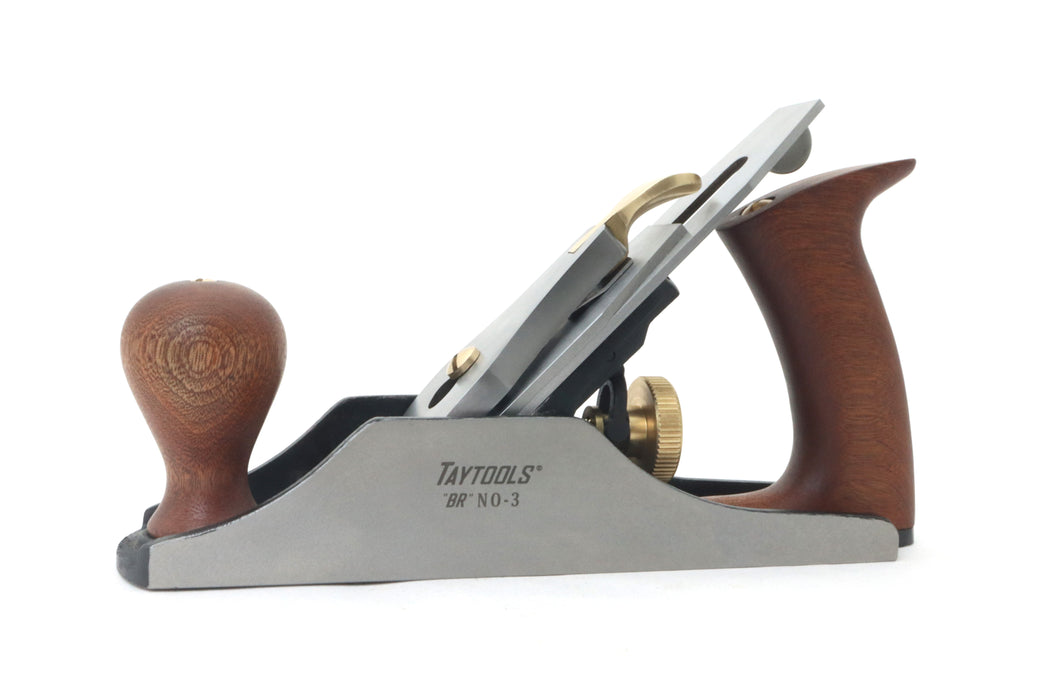 #3 Premium Bedrock Style Flattop Smoothing Plane Bench Plane - 9-1/4" Long Sole, 1-3/4" Wide Blade