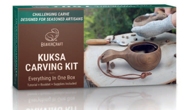 BeaverCraft (DIY07) Kuksa Carving Kit