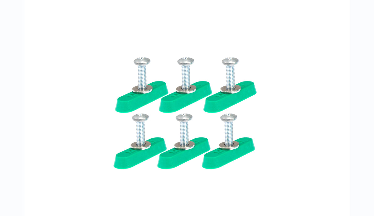 Microjig MATCHFIT Dovetail Track Hardware 2.0 (Female Track Nut Kit) (6-Pack)