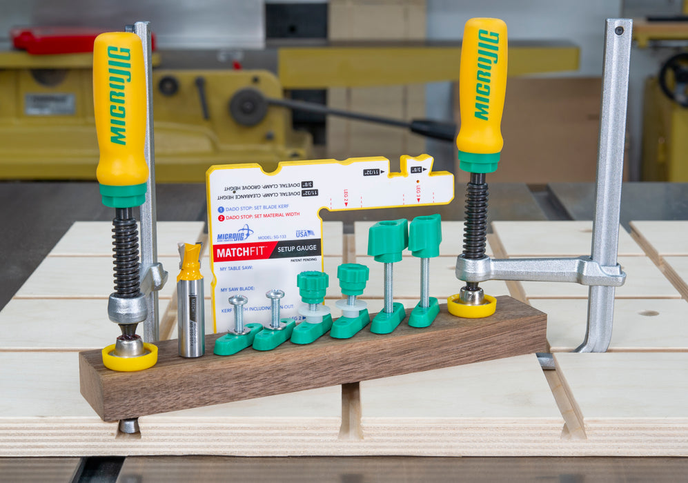 Microjig MATCHFIT Dovetail Clamp Pro