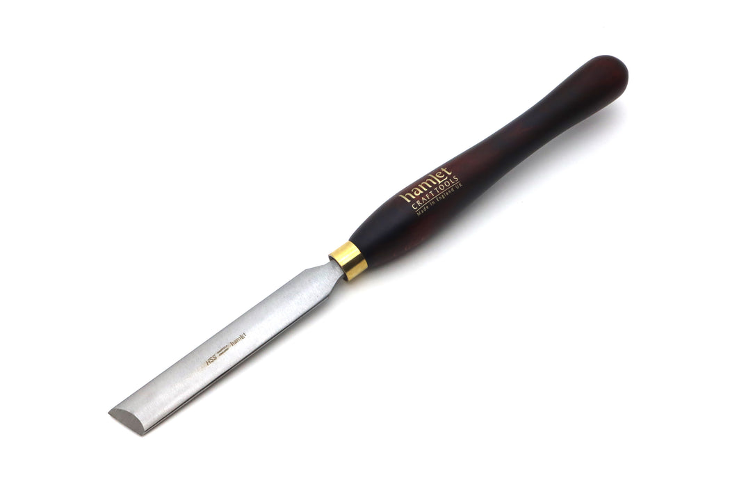 Hamlet by Henry Taylor M2 HSS Oval Skew Chisel (1/2" - 1-1/4")