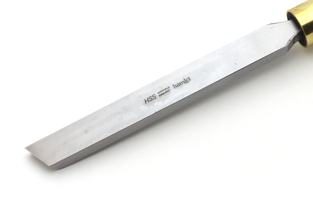 Hamlet by Henry Taylor M2 HSS 3/4" x 3/8" Left-Handed Heavy Duty Skew Scraper