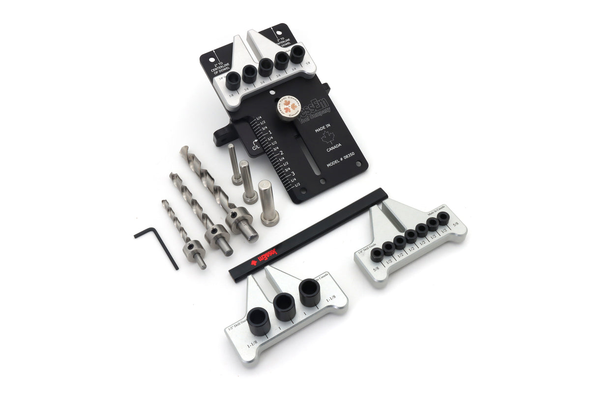 JessEm Dowelling Jig Master Kit (Includes 1/4