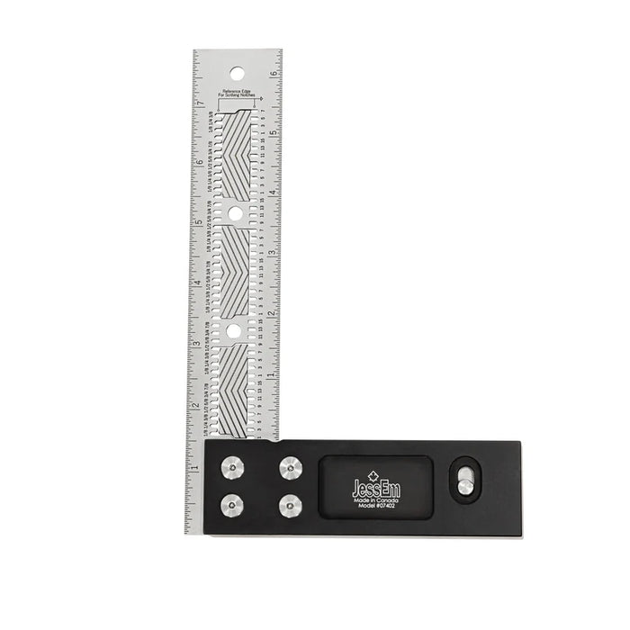 JessEm Imperial Stainless Steel Precision Squares with Flex Grip (DCE)