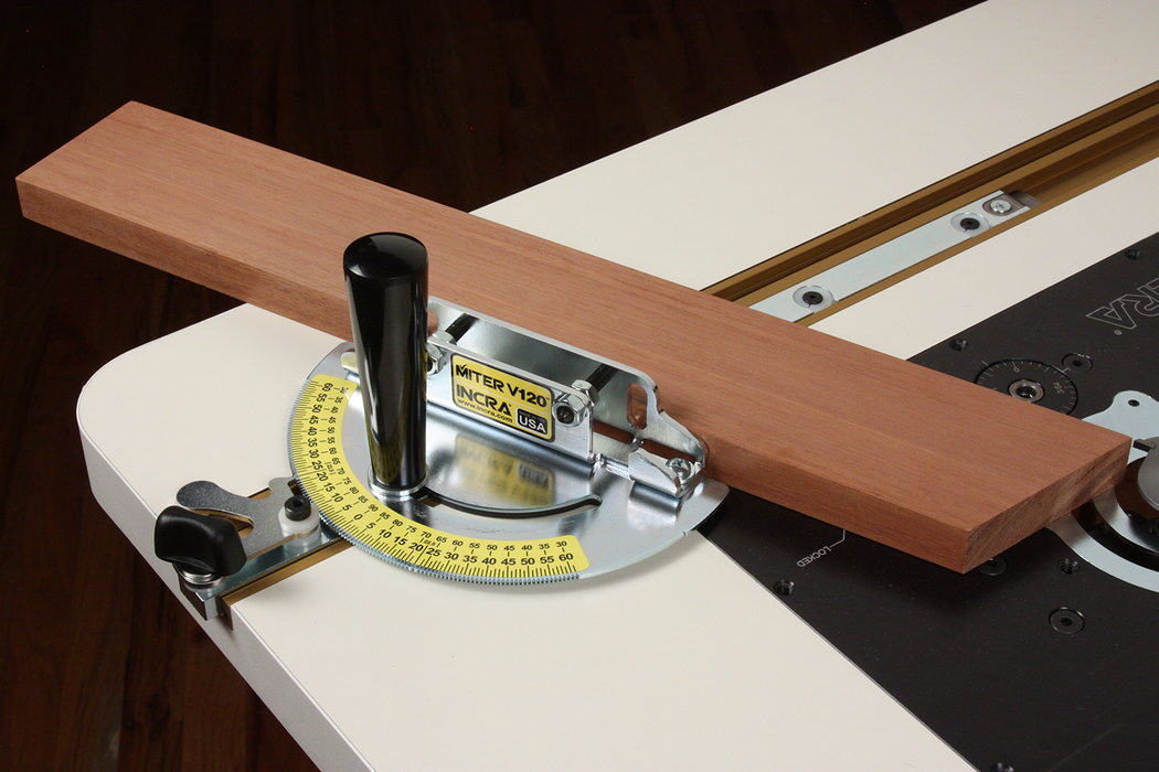 INCRA Miter Gauge V120 for Table Saw and Bandsaw