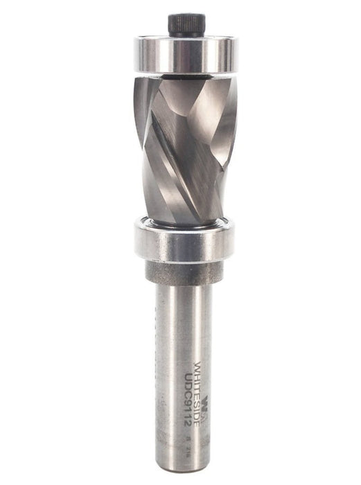 Whiteside Classic Ultimate Flush Trim Solid Carbide Combination Router Bit - Top and Bottom Bearing