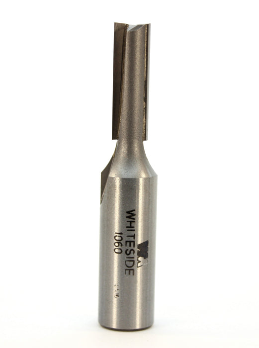 Whiteside Double-Flute Straight Bit - 1/2" Shank