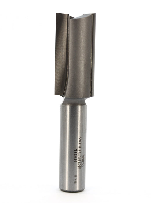 Whiteside Double-Flute Straight Bit - 1/2" Shank