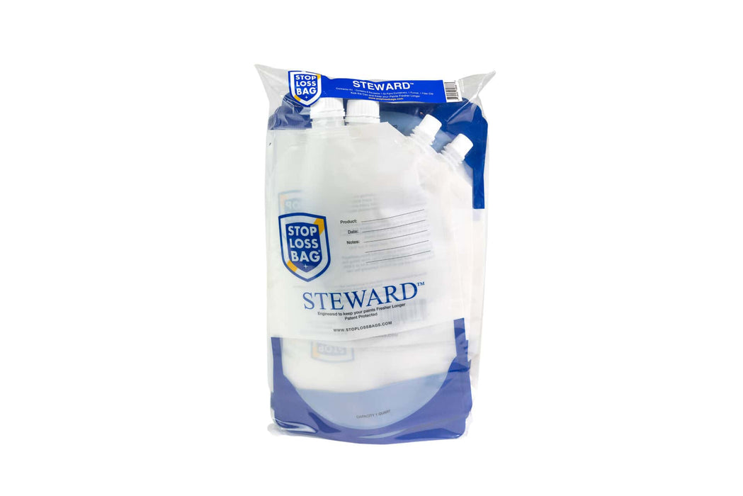 StopLossBags Steward™ Solvent Pouches, 4-Pack