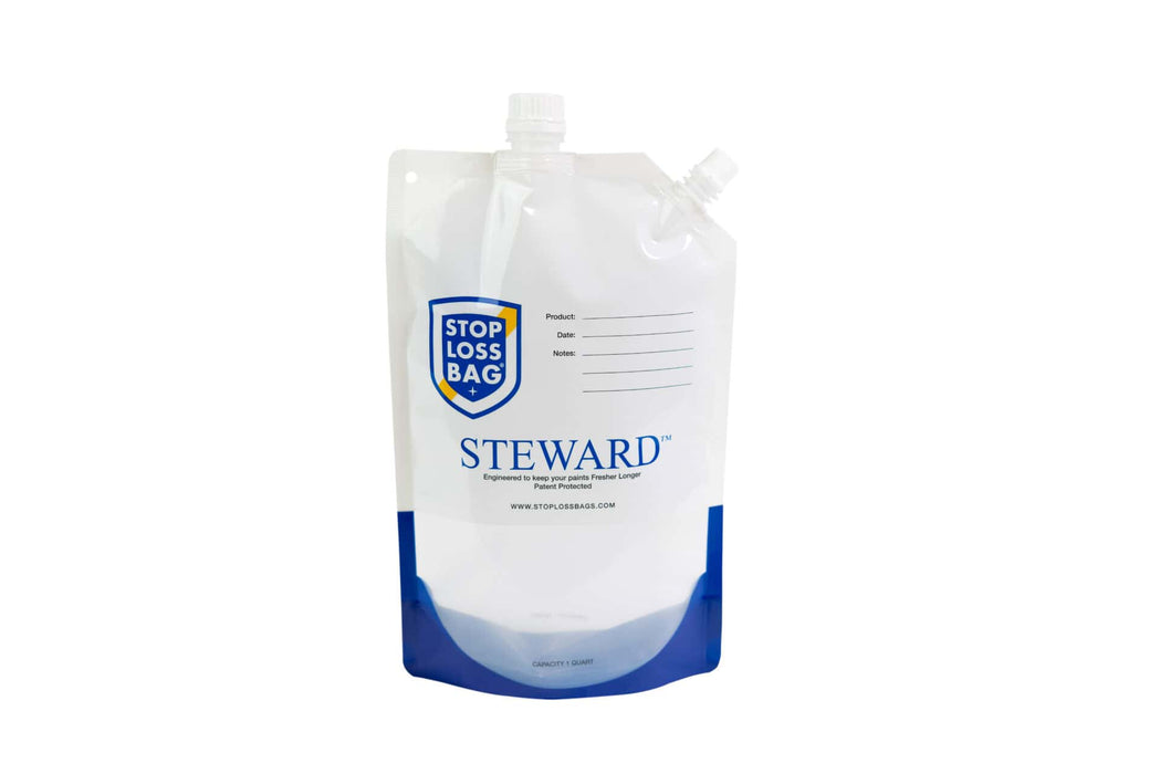 StopLossBags Steward™ DIY Bundle - 4-pack solvent bags, funnel, filler clip, 4-extra caps