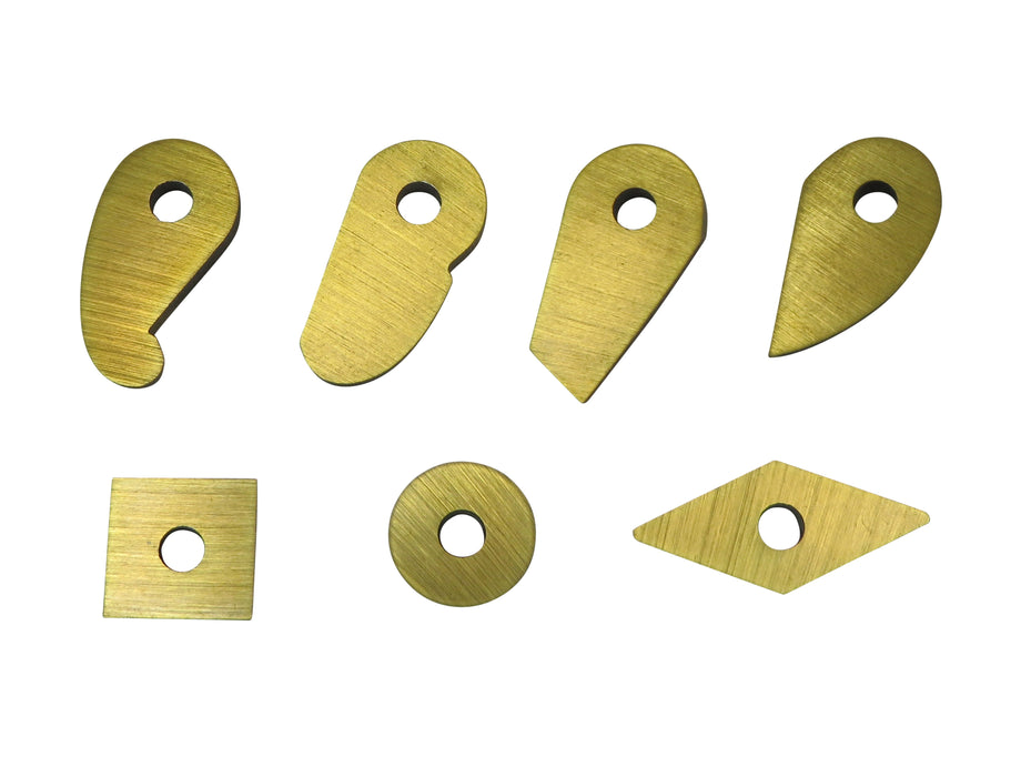 Robert Sorby TurnMaster Titanium Nitride Coated HSS Cutters
