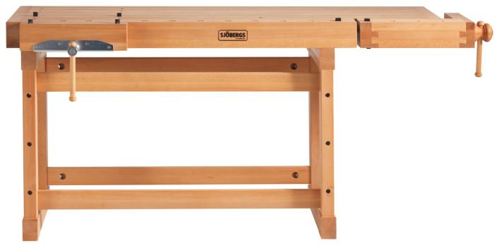 Sjöbergs 1900 Workbench and Optional Cabinet 75" x  26" with 2-3/8" Thick Top