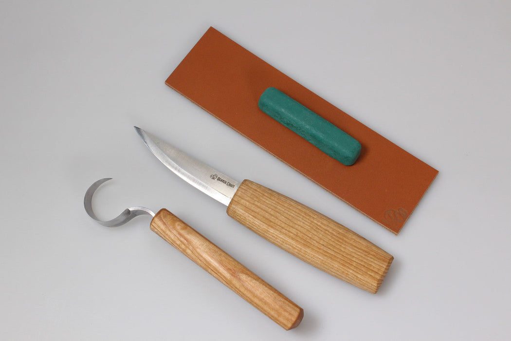 BeaverCraft (S03) – Spoon Carving Tool Set for Beginners