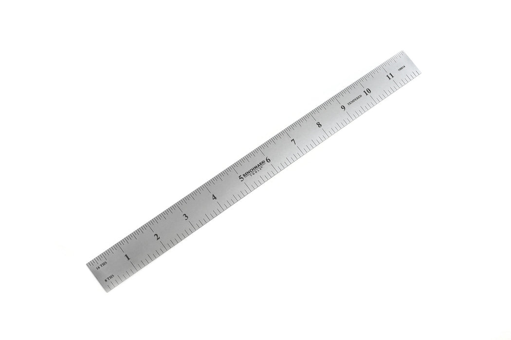 Benchmark Tools™ Woodworking Rulers with 1/8th and 1/16ths on Both Sides